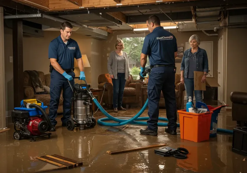 Basement Water Extraction and Removal Techniques process in Gates County, NC